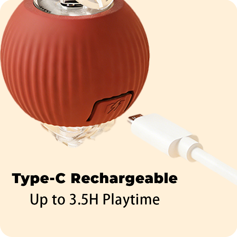 Smart automatic pet toy electric ball