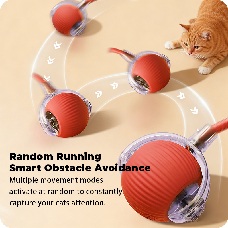 Smart automatic pet toy electric ball
